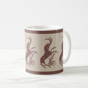 William De Morgan's Antelope Coffee Mok