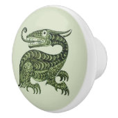 William De Morgan's Jabberwock Keramische knop (Rechts)