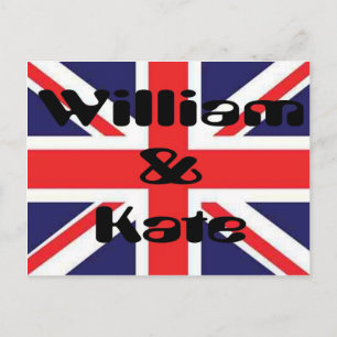 William en Kate Briefkaart