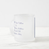 William en Kate Royal Wedding Collectibles Matglas Koffiemok (Voorkant links)