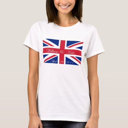 William en Kate T-shirt (Voorkant)