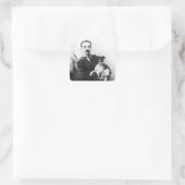 William Friese-Greene Vierkante Sticker (Tas)