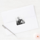 William Friese-Greene Vierkante Sticker (Envelop)