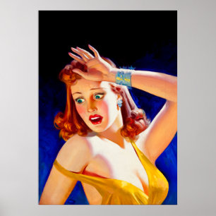 William Fulton Soare: Menace Pulp Hoesje Poster