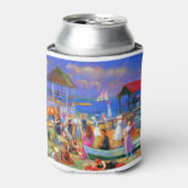 William Glackens Beach Scene Blikjeskoeler (Blikje Voorkant)