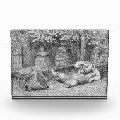 William H. Beard - Beer Stung by Bees Fotoblokken (Voorkant)