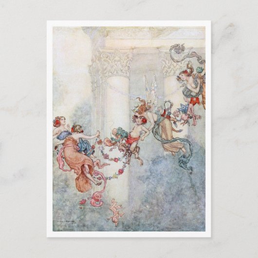 William H. Robinson A Sweet Changling Briefkaart (Voorkant)