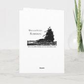 William Heath Robinson - de Ooievaars Aankondiging (Achterkant)