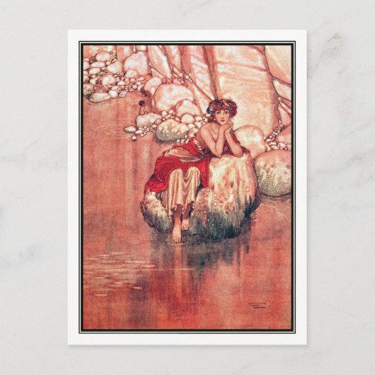 William Heath Robinson - De waterbaby's Briefkaart (Voorkant)