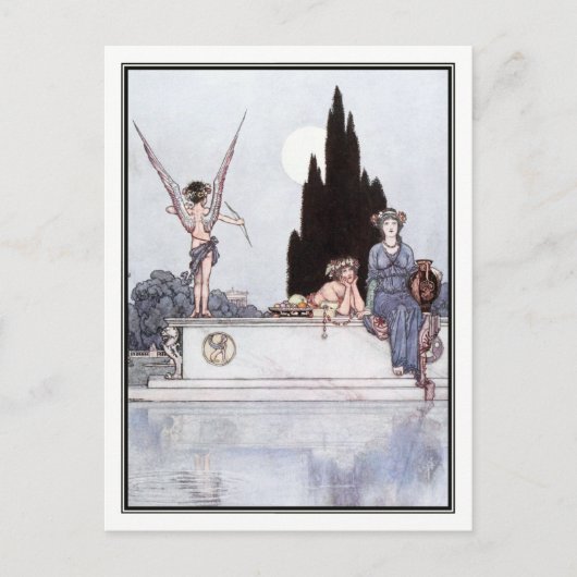 William Heath Robinson - Een droom van de midzomer Briefkaart (Voorkant)