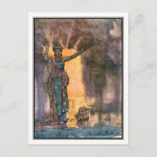 William Heath Robinson - Singapore Briefkaart