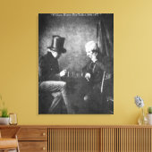 William Henry Fox Talbot Canvas Afdruk (Insitu (Woonkamer))