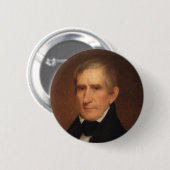 William Henry Harrison 9 Ronde Button 5,7 Cm (Voorkant /achterkant)