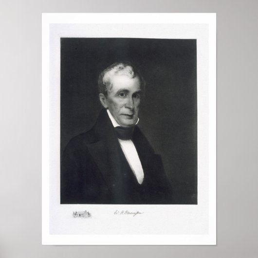 William Henry Harrison, 9e President van de Vereni Poster (Voorkant)