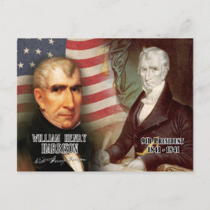 William Henry Harrison - 9e President van de VS Briefkaart