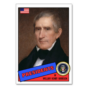 William Henry Harrison-honkaarten Kaart