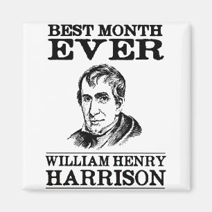 William Henry Harrison Magneet