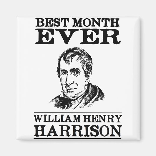 William Henry Harrison Magneet (Voorkant)