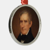 William Henry Harrison Metalen Ornament (Rechts)