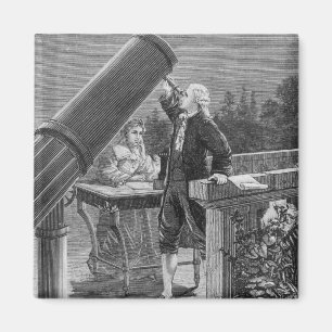 William Herschel Discover the Planet Uranus Magneet