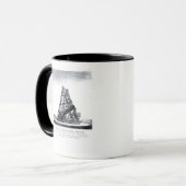 William Herschel's Veertig Foot Telescope Mok (Voorkant links)