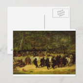 William Holbrook Beard - De Beer Dance Briefkaart (Voorkant / Achterkant)