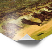 William Holbrook Beard - De Beer Dance Foto Afdruk (Hoek)