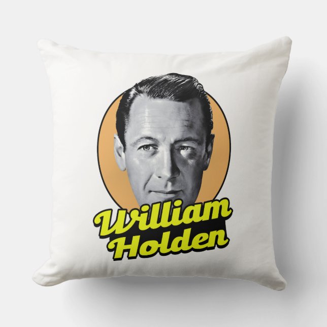 William Holden Classic Kussen (Voorkant)