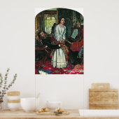 William Holman Hunt Awakening Conscience Poster (Keuken)