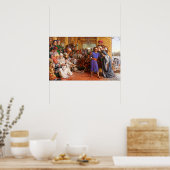William Holman Hunt Het vinden van de Savior Poster (Keuken)