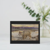 William Holman Hunt The Scapegoat Briefkaart (Staand voorkant)