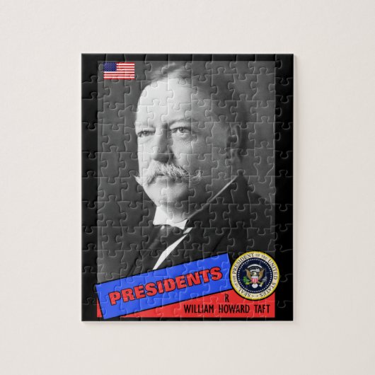 William Howard Taft-honkaarten Legpuzzel (Verticaal)