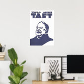 William Howard Taft US President Poster (Thuiskantoor)