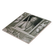 William I the Conqueror (1027-87) King of England Tegeltje (Zijkant)