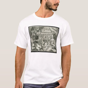 William III (1650-1702) en Mary II (1662-94) King T-shirt