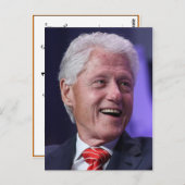 William Jefferson Clinton Briefkaart (Voorkant / Achterkant)