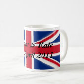 William & Kate - 29th April 2011 Koffiemok (Voorkant rechts)