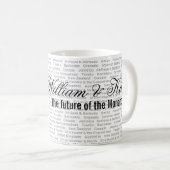 William, Kate et la tasse de Commonwealth (Devant droit)