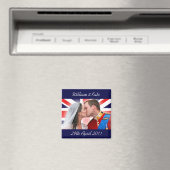 William & Kate Royal bruiloft kus magneet (Insitu (Vaatwasser))
