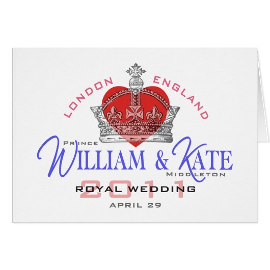 William & Kate Royal Wedding (Voorkant Horizontaal)