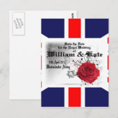 William & Kate Royal Wedding Collectibles Souvenir Briefkaart (Voorkant / Achterkant)