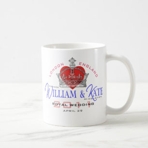 William & Kate Royal Wedding Koffiemok