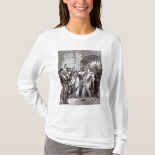 William Longchamp en Hugh de Pudsey T-shirt