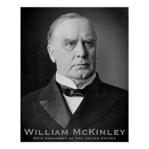 William McKinley, Tariff King, 25e President, Vere Perfect Poster