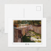 William Merritt Chase #53 - Carte postale Art (Devant / Derrière)