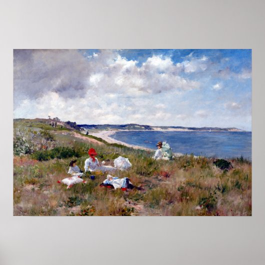 William Merritt Chase Idle Hours Poster (Voorkant)