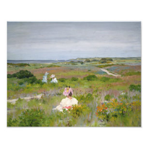 William Merritt Chase - Landschap - Shinnecock Foto Afdruk