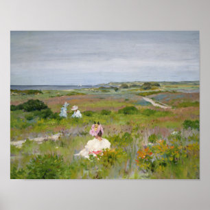 William Merritt Chase - Landschap - Shinnecock Poster