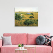 William Merritt Chase - Summer bij Shinnecock Hill Canvas Afdruk (Insitu (Woonkamer))