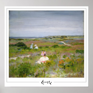William Merritt Chase Zedign affiche d'art #9